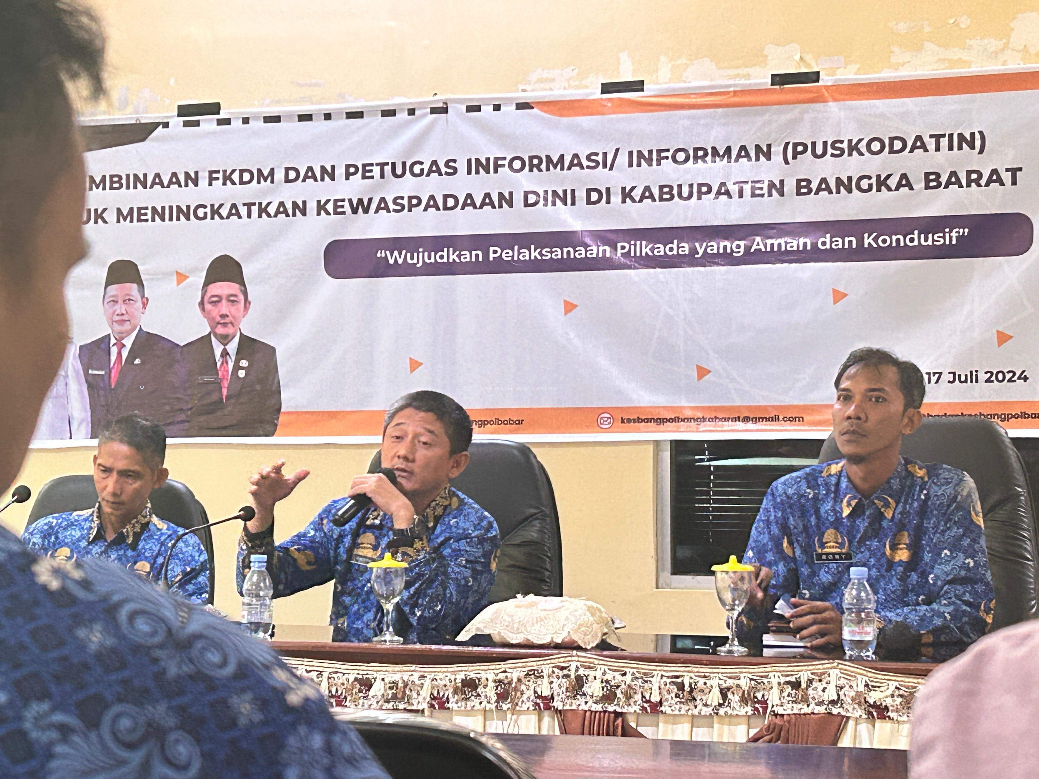 SAFRIZAL: SEGERA LAPORKAN JIKA ADA POTENSI YANG MENGANCAM KEAMANAN MASYARAKAT