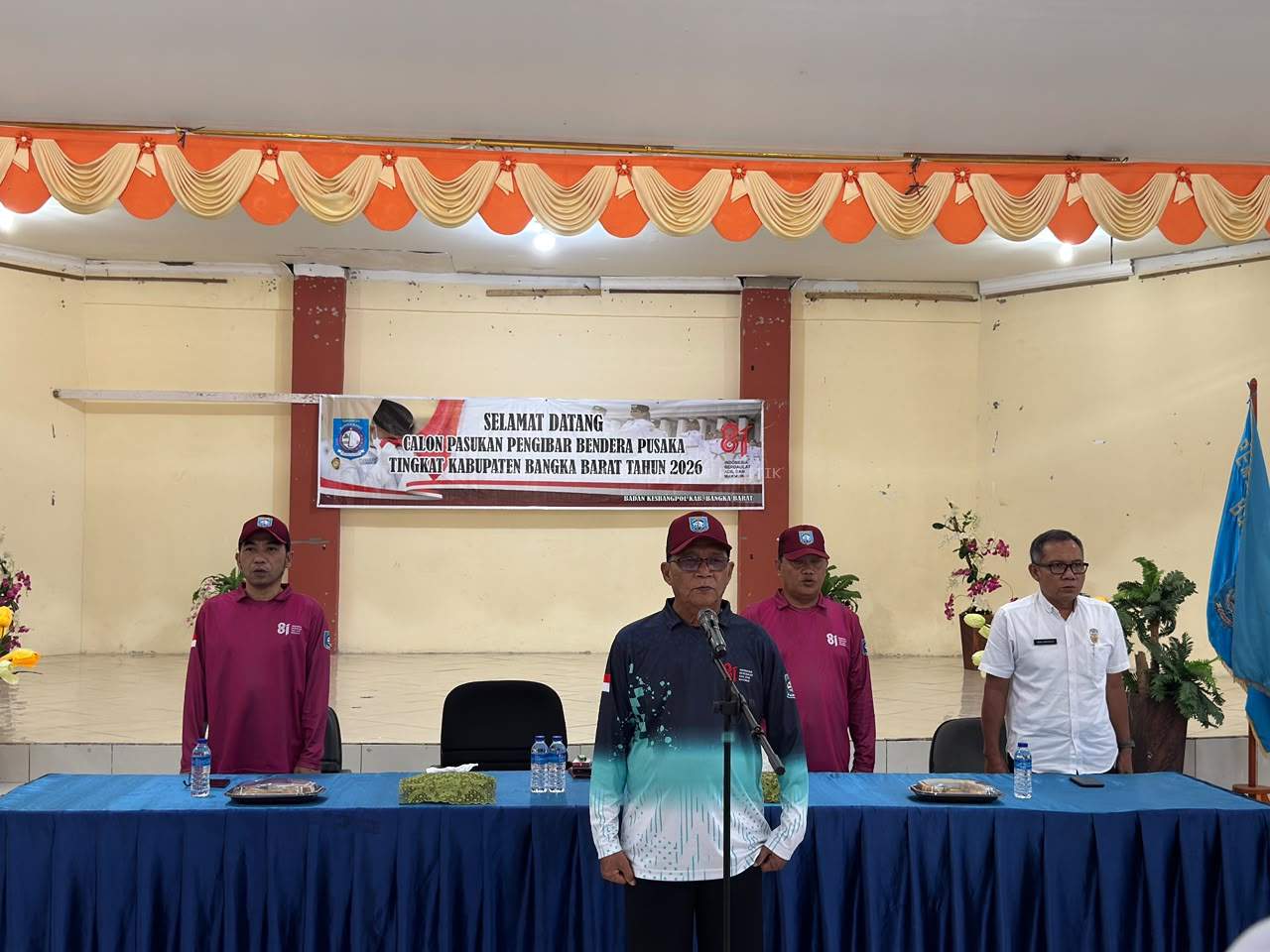 GLADIAN CENTRAL CALON PASKIBRAKA BANGKA BARAT TAHUN 2026 RESMI DIBUKA