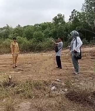 PEMKAB BANGKA BARAT BERSAMA PT TIMAH MULAI PERSIAPKAN LOKASI PANGGUNG KEHORMATAN